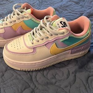 NO LONGER AVAILABLE!!! Nike Air Force 1 Pastel Multicolored Sneakers